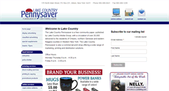 Desktop Screenshot of lakecountrypennysaver.com